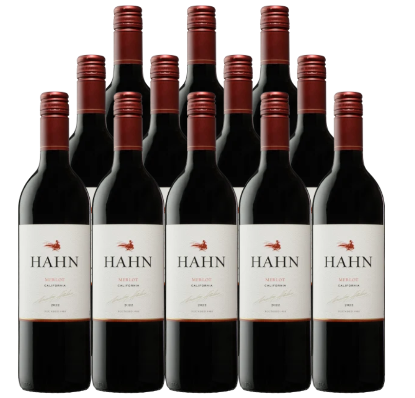 Hahn Merlot 750 ML (12 Bottles)