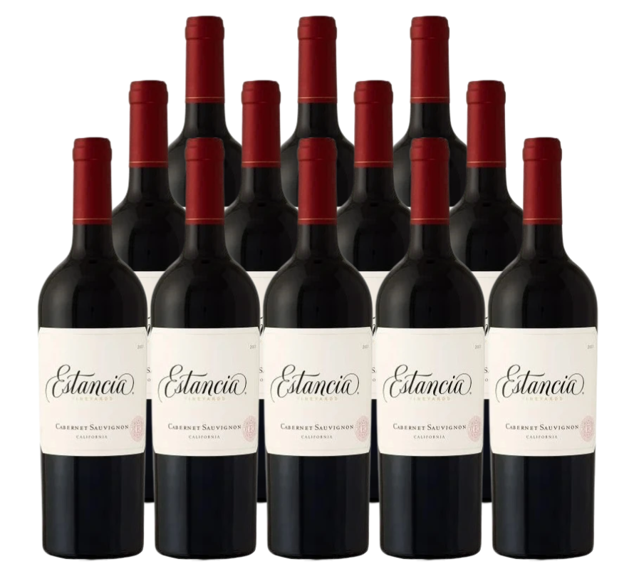 Estancia Vineyards Cabernet Sauvignon Paso Robles 750 ML (12 Bottles)