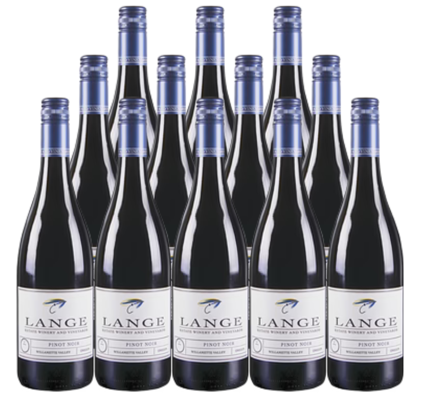 Lange Willamette Valley Pinot Noir 750 ML (12 Bottles)