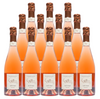Le Brun Servenay Juste Rose Extra Brut Champagne 750 ML (12 Bottles)