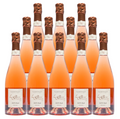 Le Brun Servenay Juste Rose Extra Brut Champagne 750 ML (12 Bottles)
