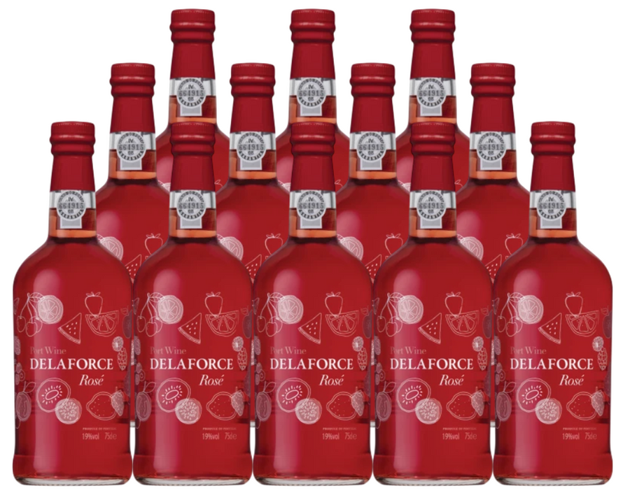 Delaforce Rose Port 750 ML (12 Bottles)