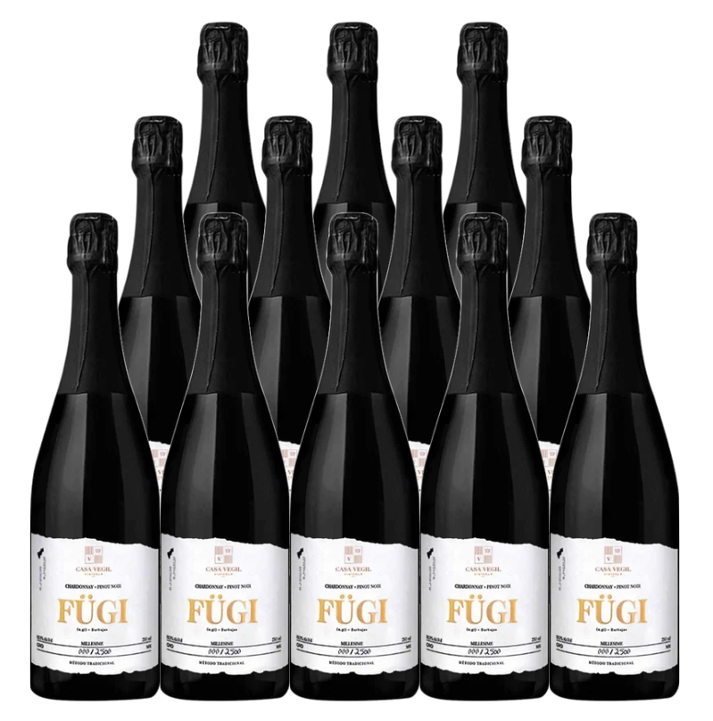Casa Vegil Fügi Sparkling Wine 2018 750 ML (12 Bottles)
