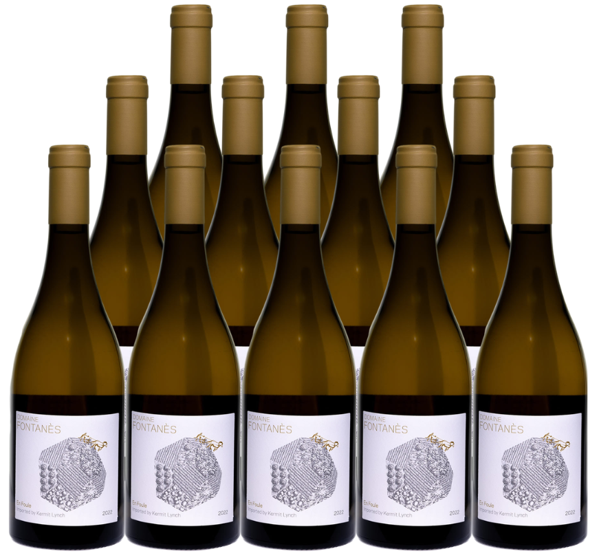 Chateau Fontanes Les Traverses Blanc 750 ML (12 Bottles)