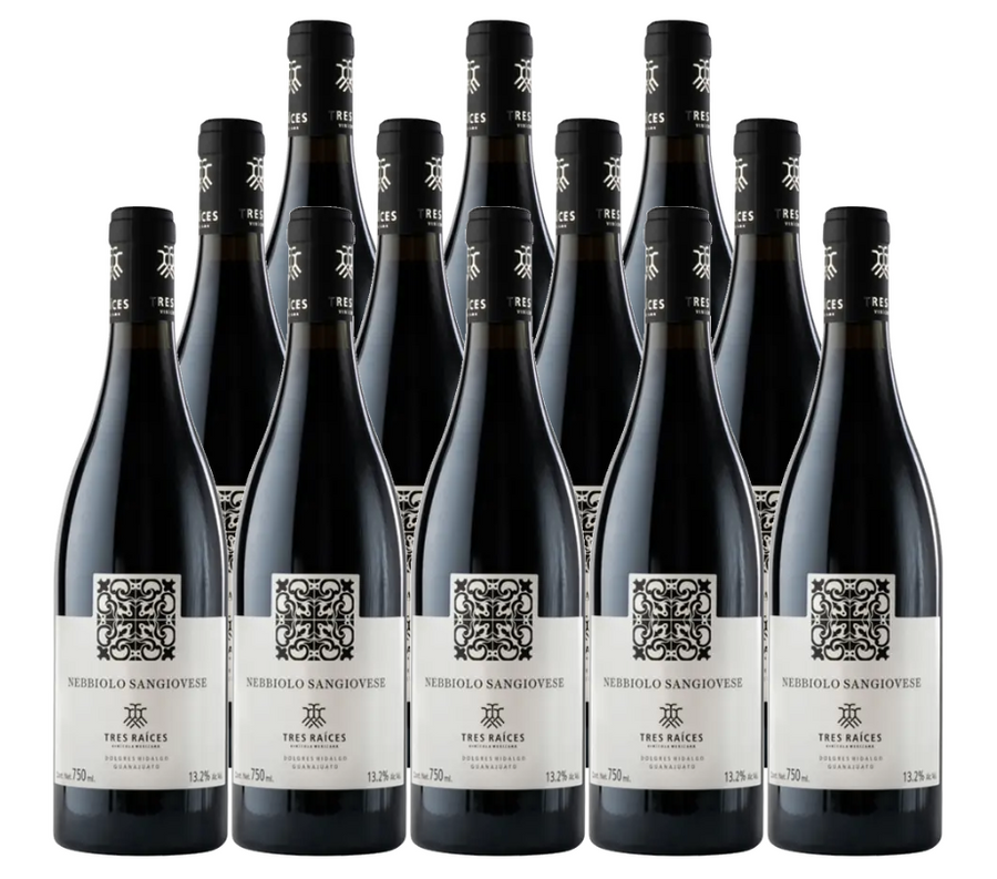 Tres Raices Nebbiolo Sangiovese Blend 750 ML (12 Bottles)