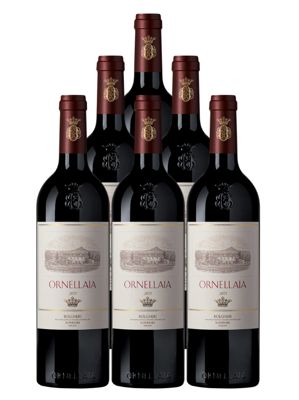 Ornellaia Bolgheri Superiore 2023 750 ML (6 Bottles)