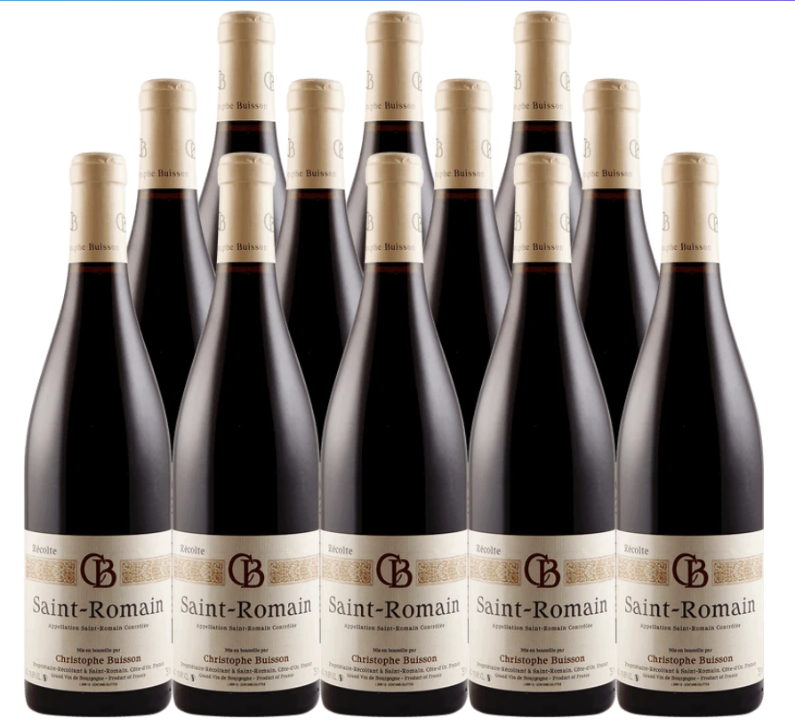 Christophe Buisson Saint Rom Rouge 2021 750 ML (12 Bottles)
