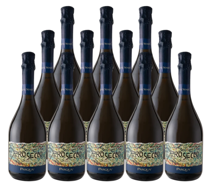 Pasqua Passione Sentimento Romeo & Juliet Prosecco 750 ML (12 Bottles)