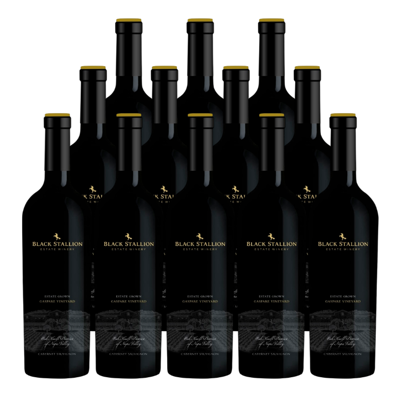 Black Stallion Gaspare Vineyard Cabernet Sauvignon 2022 750 ML (12 Bottles)