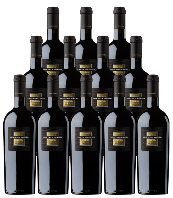 Cantine San Marzano Sessantanni Primitivo di Manduria Old Vines 2020 750 ML (12 bottle)