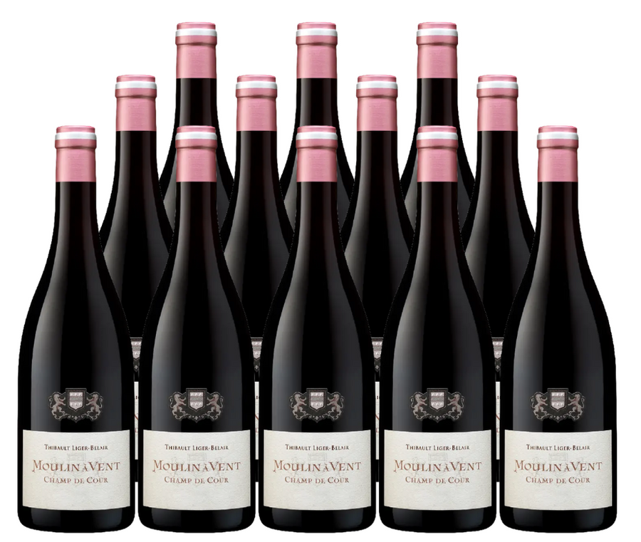 Thibault Liger Belair Moulin a Vent Champ Coeur 2020 750 ML (12 Bottles)