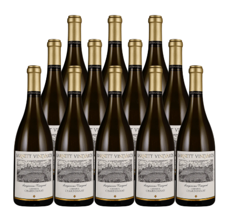Barnett Sangiacomo Vineyard Chardonnay 2024 750 ML (12 Bottles)