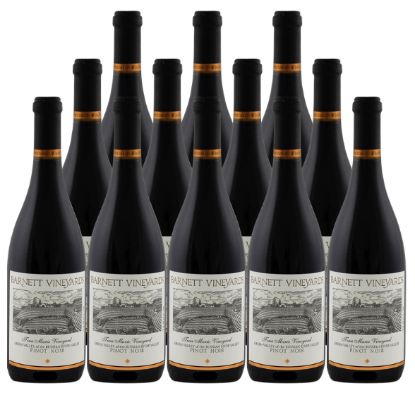 Barnett Tina Marie Vineyard Pinot Noir 2022 750 ML (12 Bottle)