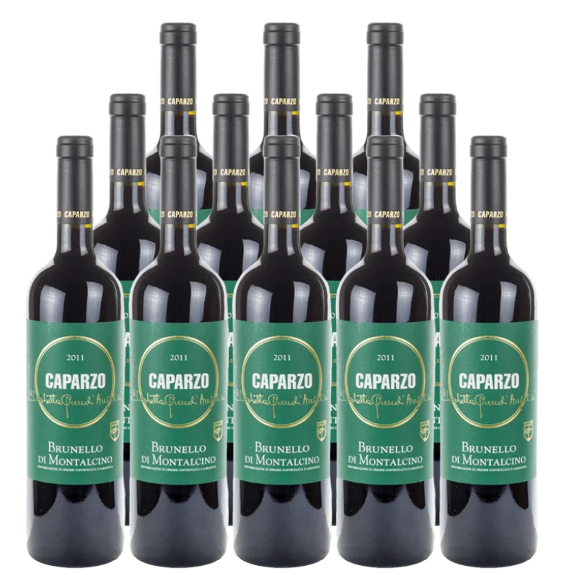 Caparzo Brunello di Montalcino 750 ML (12 Bottles)