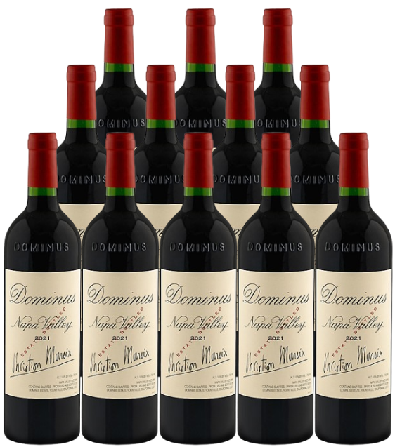 Dominus Red Wine Napa Valley 2021 750 ML (12 Bottles)