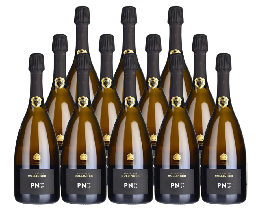 Bollinger PN TX17 Champagne Gift Box 750 ML (12 Bottles)