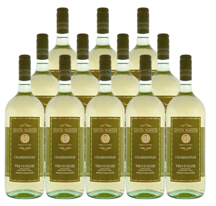Santa Marina Delle Venezie Chardonnay 750 ML (12 Bottles)