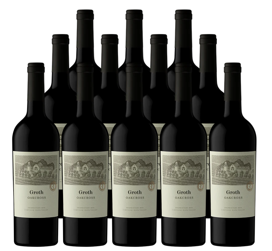 Groth Oakcross Proprietary Red 2021 750 ML (12 Bottles)