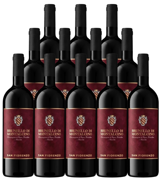 San Fiorenzo Brunello di Montalcino 2020 750 ML (12 Bottles)