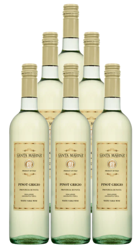 Santa Marina Pinot Grigio 1.5 L (6 Bottles)