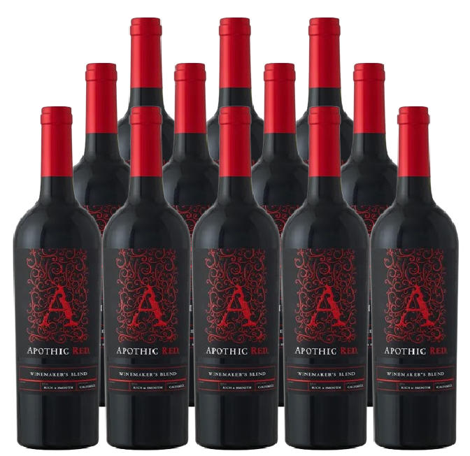 Apothic Red WinemakeS Blend California 750 ML (12 Bottles)