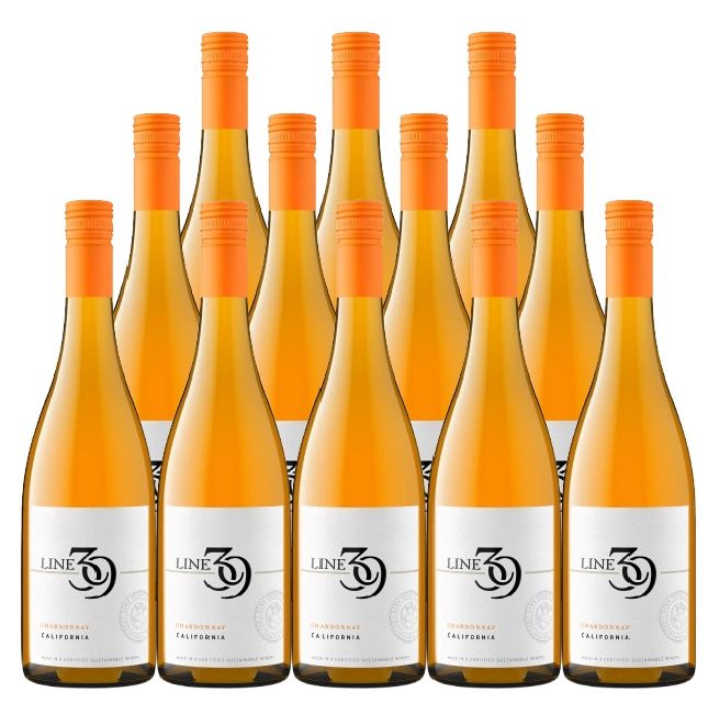 Line 39 Organic Chardonnay 750 ML (12 Bottles)