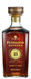Fundador Brandy De Jerez Supremo Amontillado Sherry Casks Solera Gran Reser 18 Yr 80 1 L