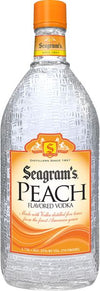 Seagrams Peach Flavored Vodka 750 ML