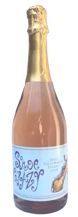 Shoe Crazy Sparkling Sweet Peach Mango Delight Cuvee 750 ML