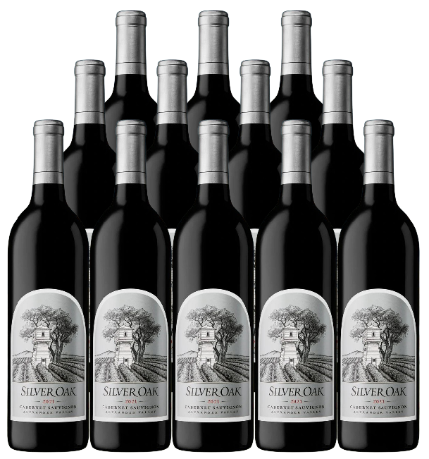 Silver Oak Cabernet Sauvignon Alexander Valley 2021 750 ML (12 Bottles)