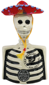 Skelly Tequila Anejo With Mariachi Hat 750 ML