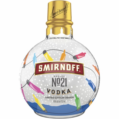 Smirnoff Ornament Vodka 80 750 ML