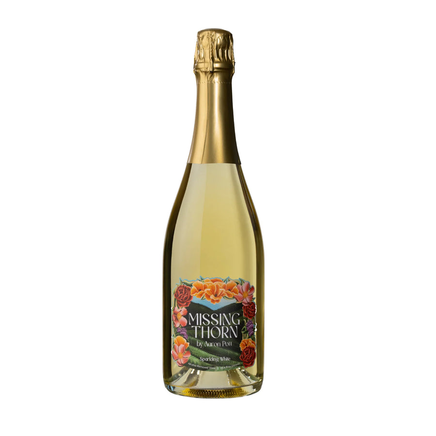Missing Thorn Sparkling White Riesling Non-Alcoholic 750 ML