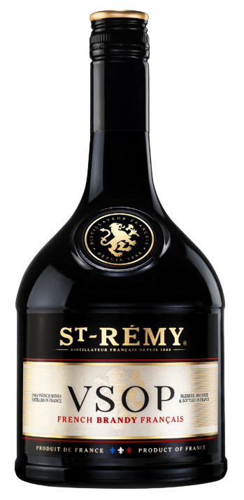 St-Remy VSOP Brandy 750 ML bottle with elegant label design.