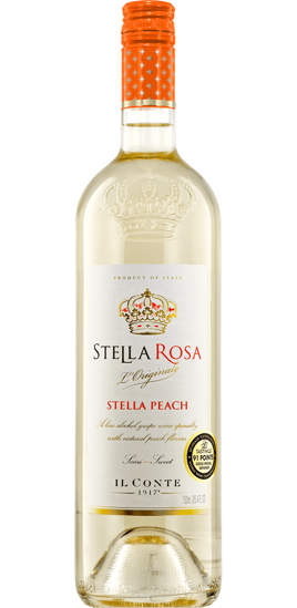 Stella Rosa Peach Semi-Sparkling White Wine RJXR151205BW 750 ML