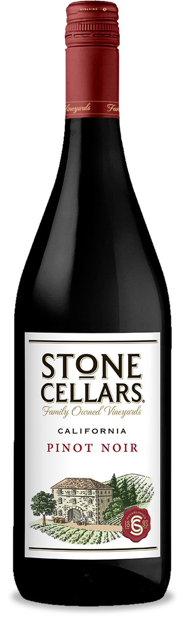 Stone Cellars Pinot Noir California 750 ML | Elegant & Fruit-Forward