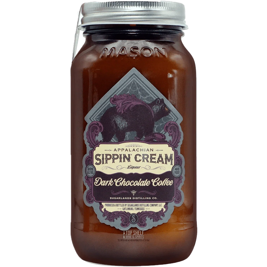 Sugarlands Appalachian Sippin Cream Dark Chocolate Coffee Liqueur 750 ML