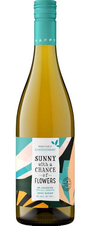 Sunny With A Chance Of Flowers Positively Chardonnay 750 ML bottle