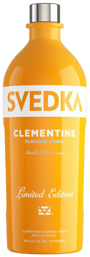 Svedka Clementine Flavored Vodka 70 1 L