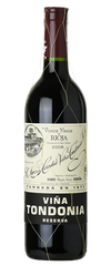 Bodegas R. Lopez de Heredia Vina Tondonia Rioja Reserva Tinto 2008 750 ML