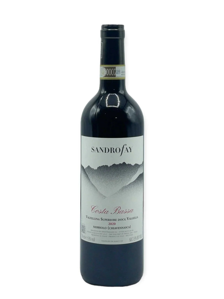 Sandro Fay Valtellina Superiore Valgella Costa Bassa 2020 750 ML Buy