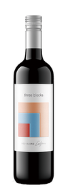 Three Blocks Red Blend California 750 ML