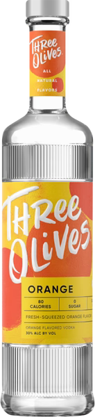 Three Olives Orange Flavored Vodka 1 L