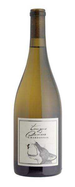 Tongue Dancer Wines Chardonnay Russian River Valley 2020 bottle displaying elegant label design.