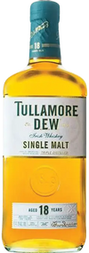 Tullamore D.E.W. 18 Year Old Single Malt Irish Whiskey 750 ML