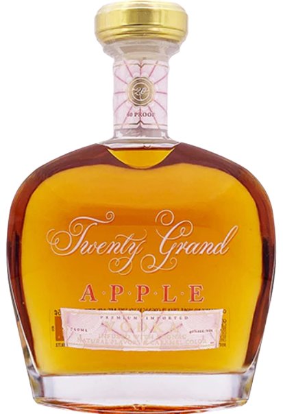 Twenty Grand Apple Infused Cognac Vodka 750 ML Bottle