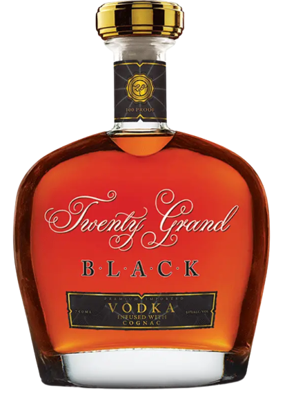 Twenty Grand Vodka Distilled With Cognac Black 100 750 ML