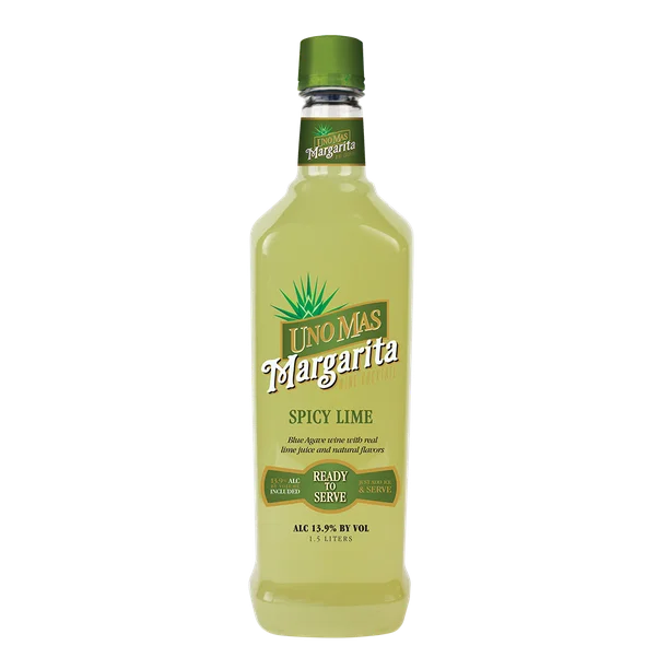 Uno Mas Spicy Lime Margarita Wine Cocktail  1.5 L