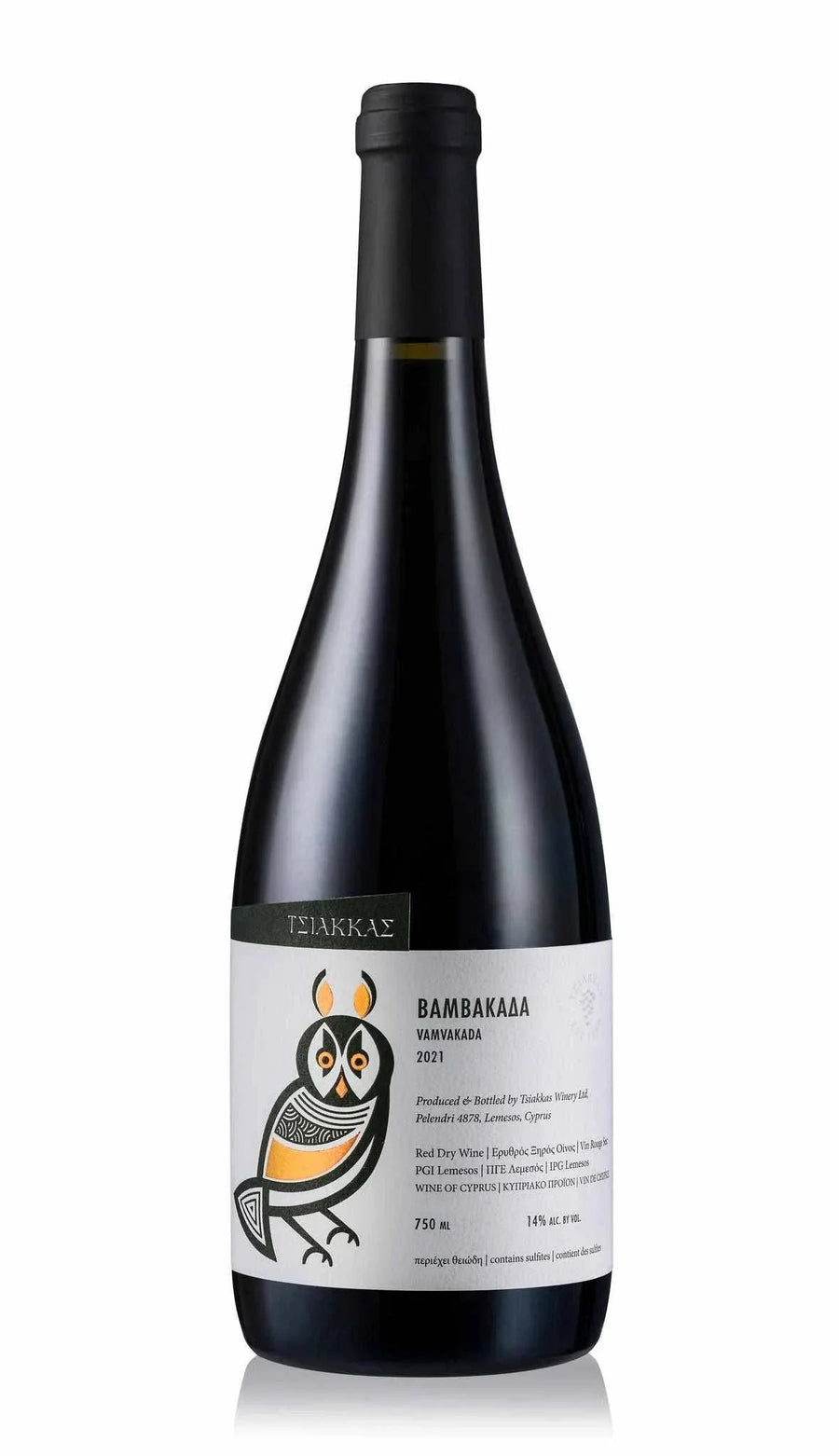 Tsiakkas Vamvakada Lemesos 2021 750 ML