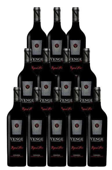 Venge Vineyards Signal Fire Zinfandel 2023 750 ML (12 Bottle)